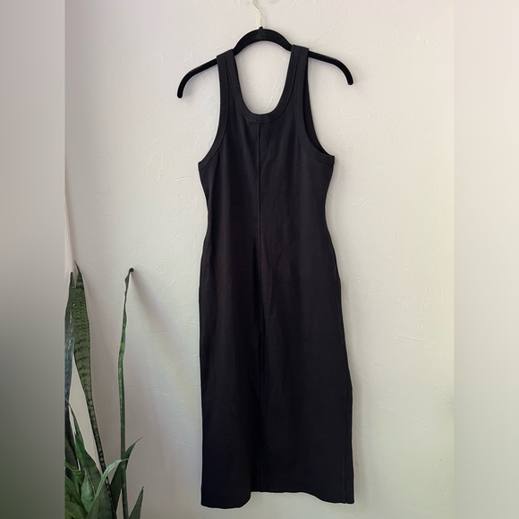 🖤EVERLANE RIBBED TANK DRESS IN BLACK XS M - Picture 9 of 9